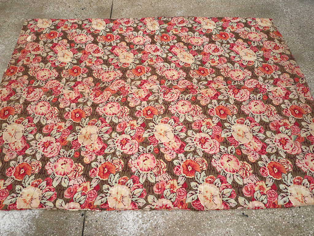 Vintage American Quilt Rug, No.12783 - Gss