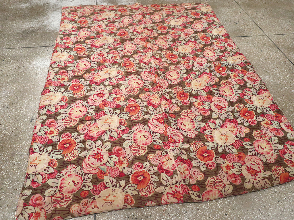 Vintage American Quilt Rug, No.12783 - Gss