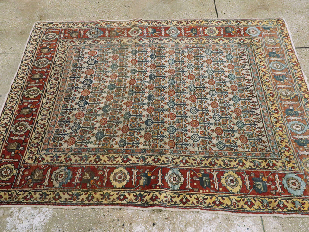 Antique Persian Tabriz Rug, No.12817 - Gss