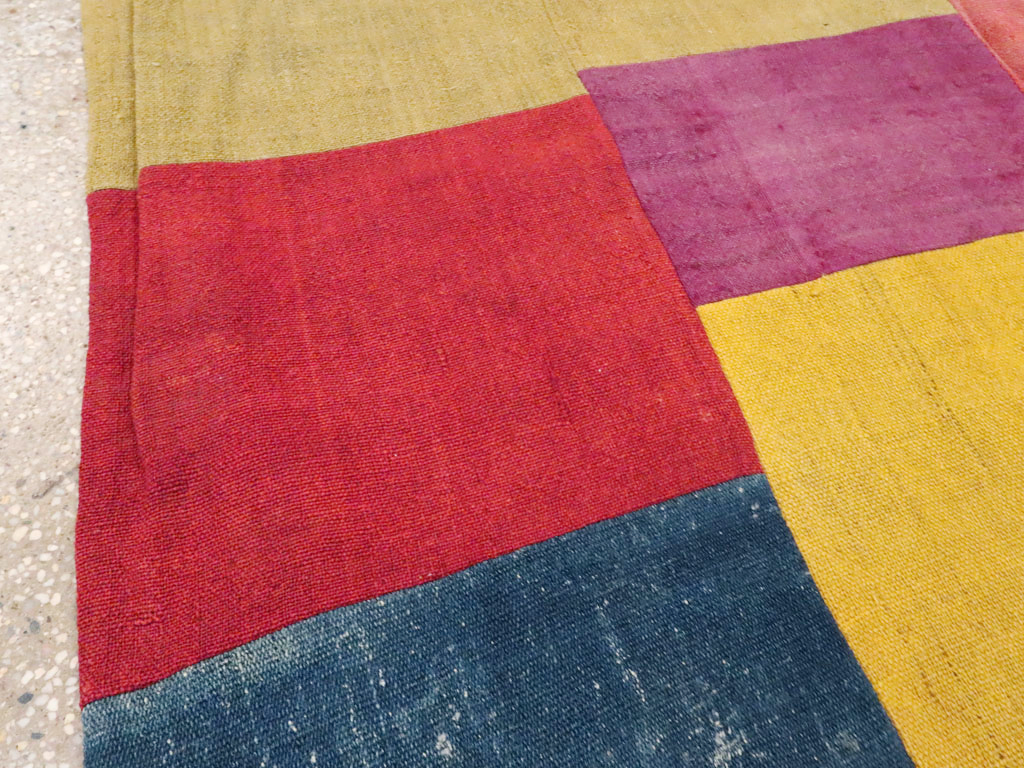 Vintage Turkish Anatolain Kilim Rug, No.12831 - Gss