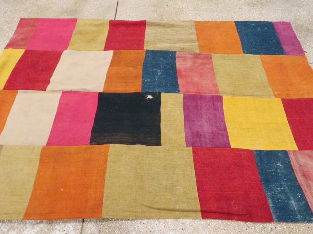 Vintage Turkish Anatolain Kilim Rug, No.12831 - Gss