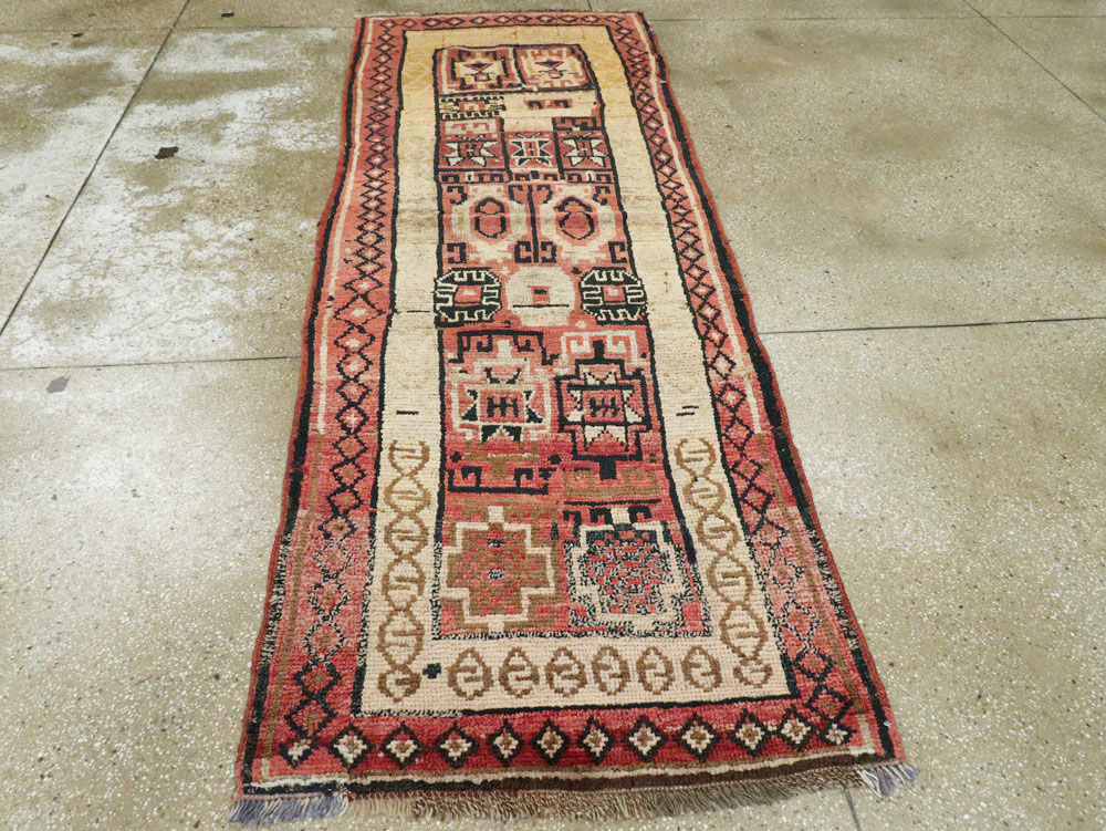 Antique Turkish Anatolian Runner, No.12833 - Gss