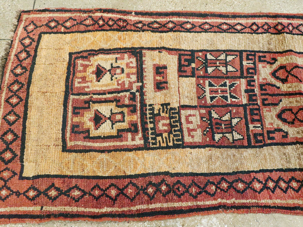 Antique Turkish Anatolian Runner, No.12833 - Gss