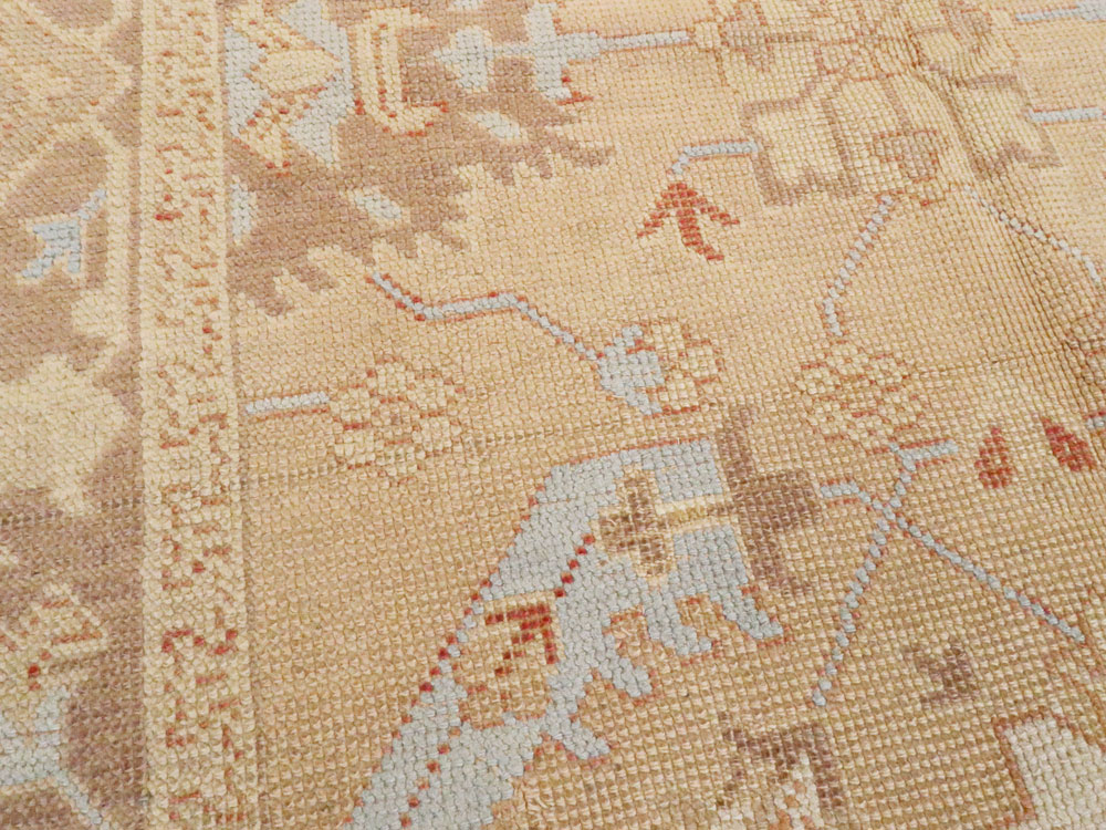 Antique Turkish Oushak Rug, No.12879 - Gss