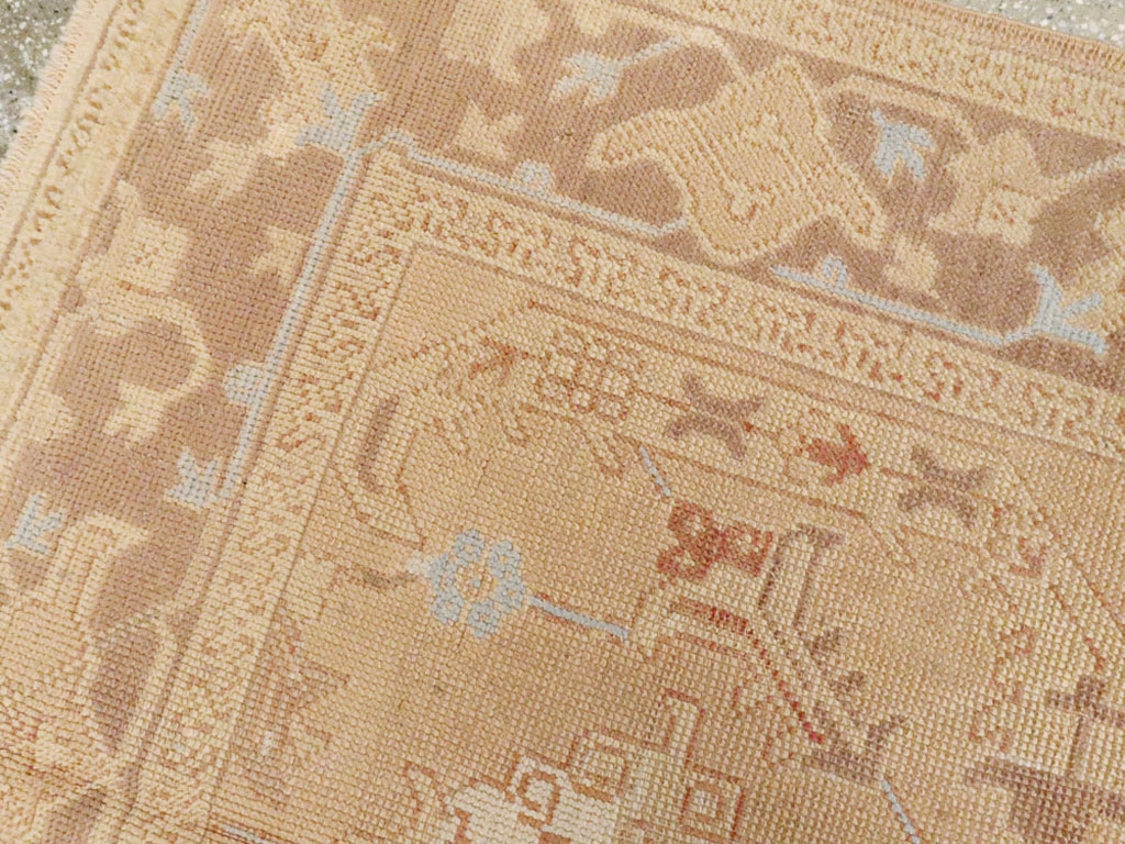 Antique Turkish Oushak Rug, No.12879 - Gss