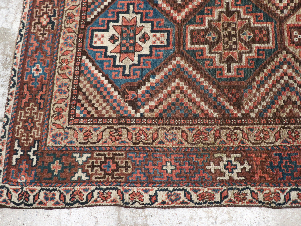Antique Persian Kurdish Rug, No.12915 - Gss