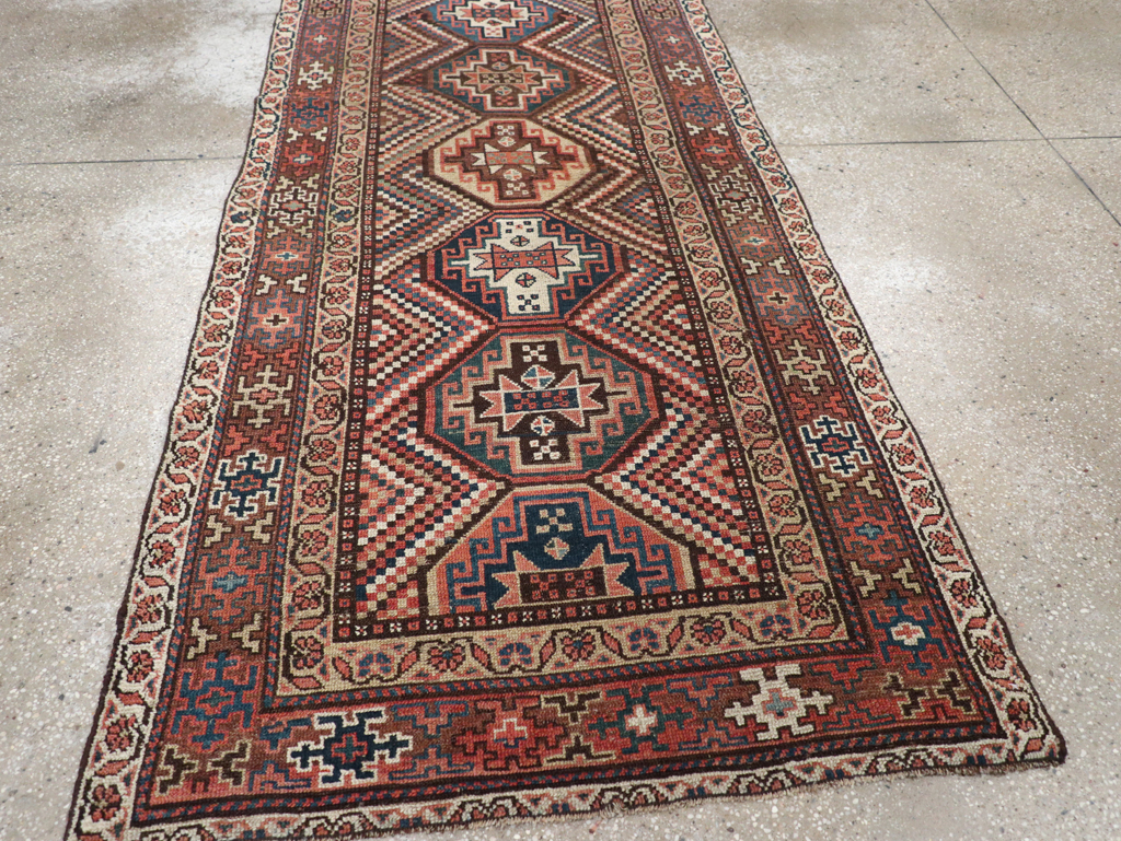 Antique Persian Kurdish Rug, No.12915 - Gss