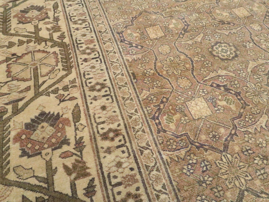 Antique Persian Tabriz Rug, No.12939 - Gss