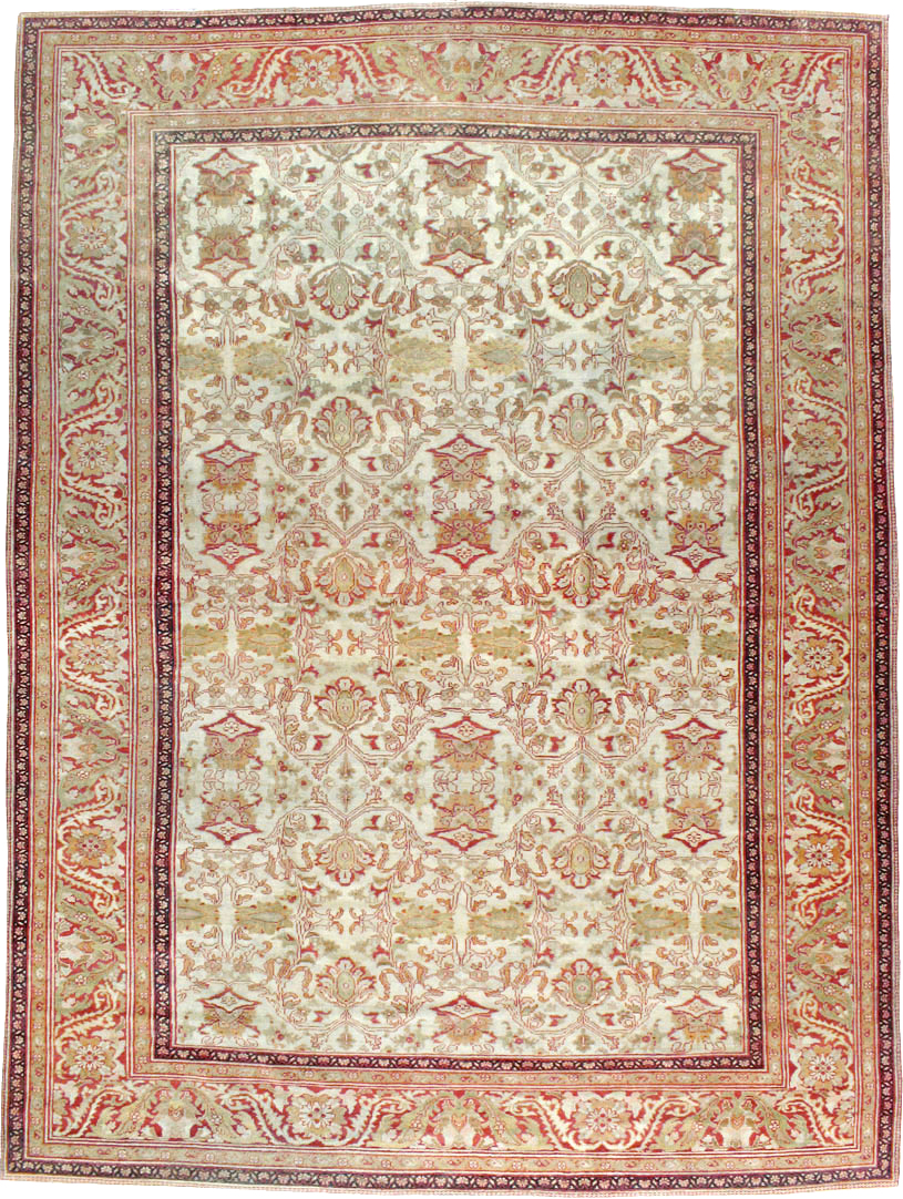 Antique Persian Sultanabad Carpet, No.12940 - Gss