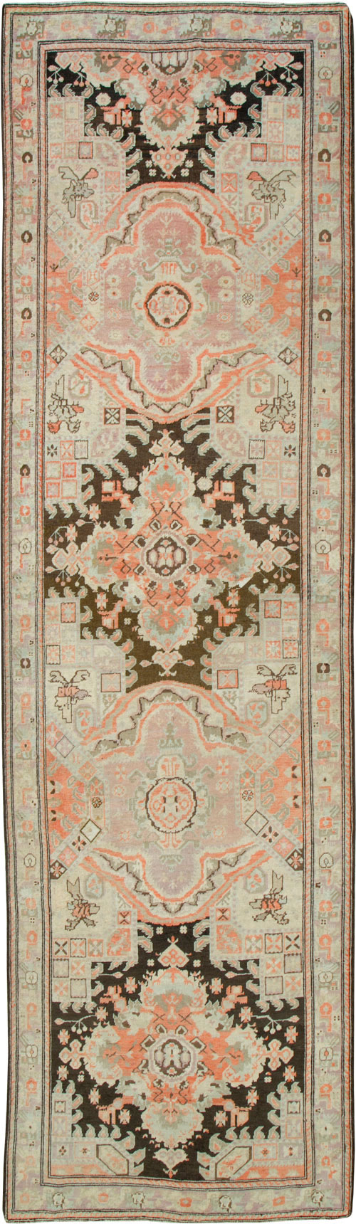Antique Caucasian Karabagh Runner, No.12943 - Gss
