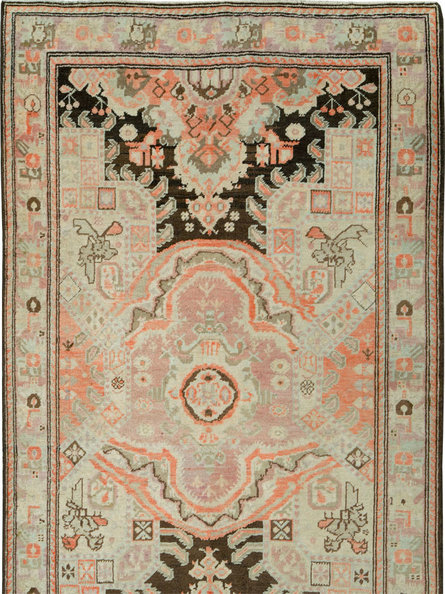 Antique Caucasian Karabagh Runner, No.12943 - Gss