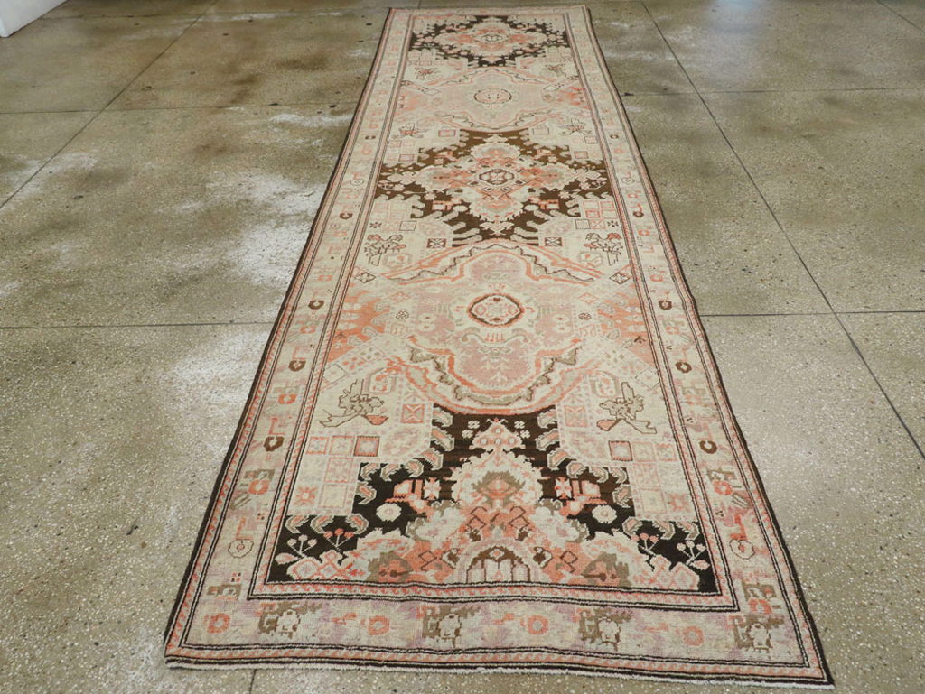 Antique Caucasian Karabagh Runner, No.12943 - Gss