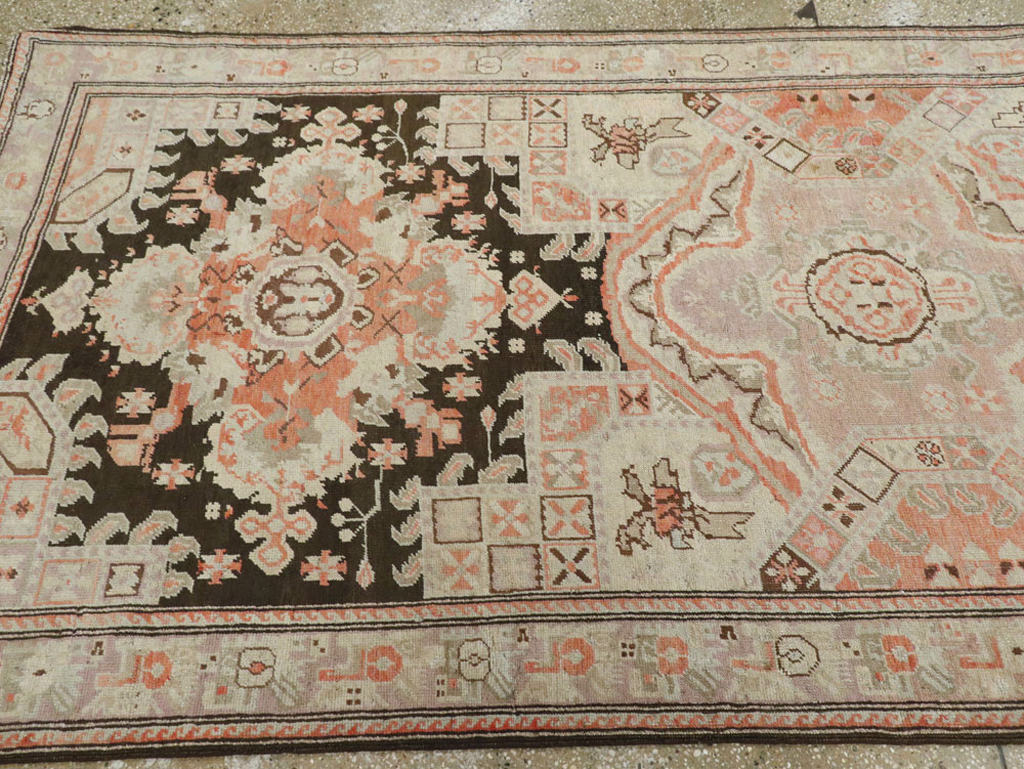Antique Caucasian Karabagh Runner, No.12943 - Gss