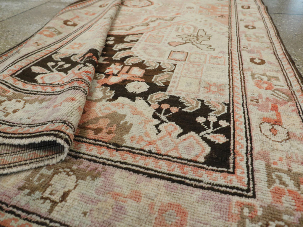 Antique Caucasian Karabagh Runner, No.12943 - Gss
