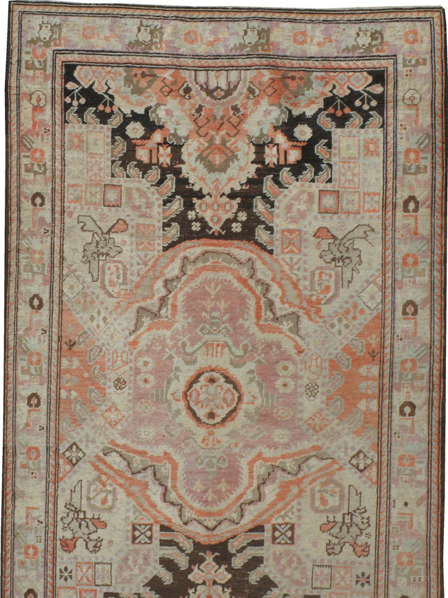 Antique Caucasian Karabagh Runner, No.12943 - Gss