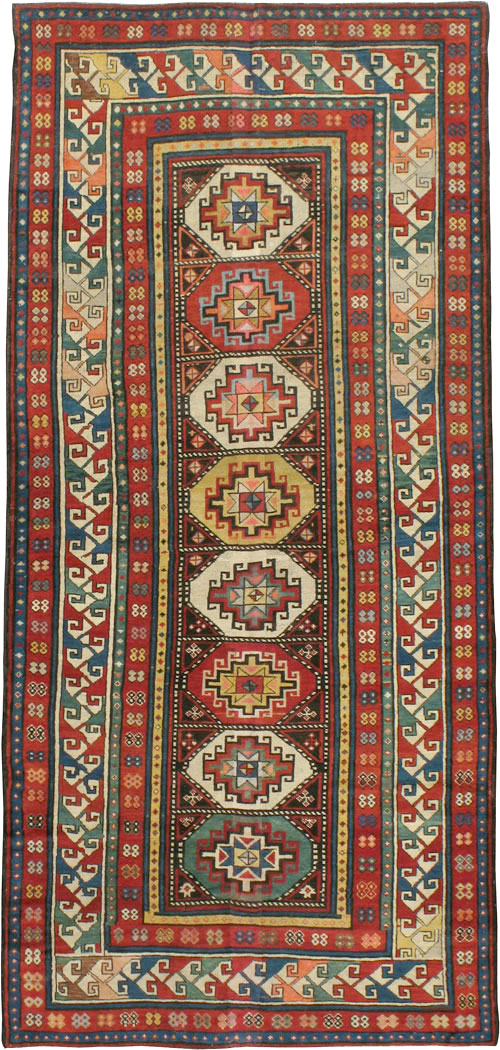 Antique Caucasian Shirvan Rug, No.12955 - Gss