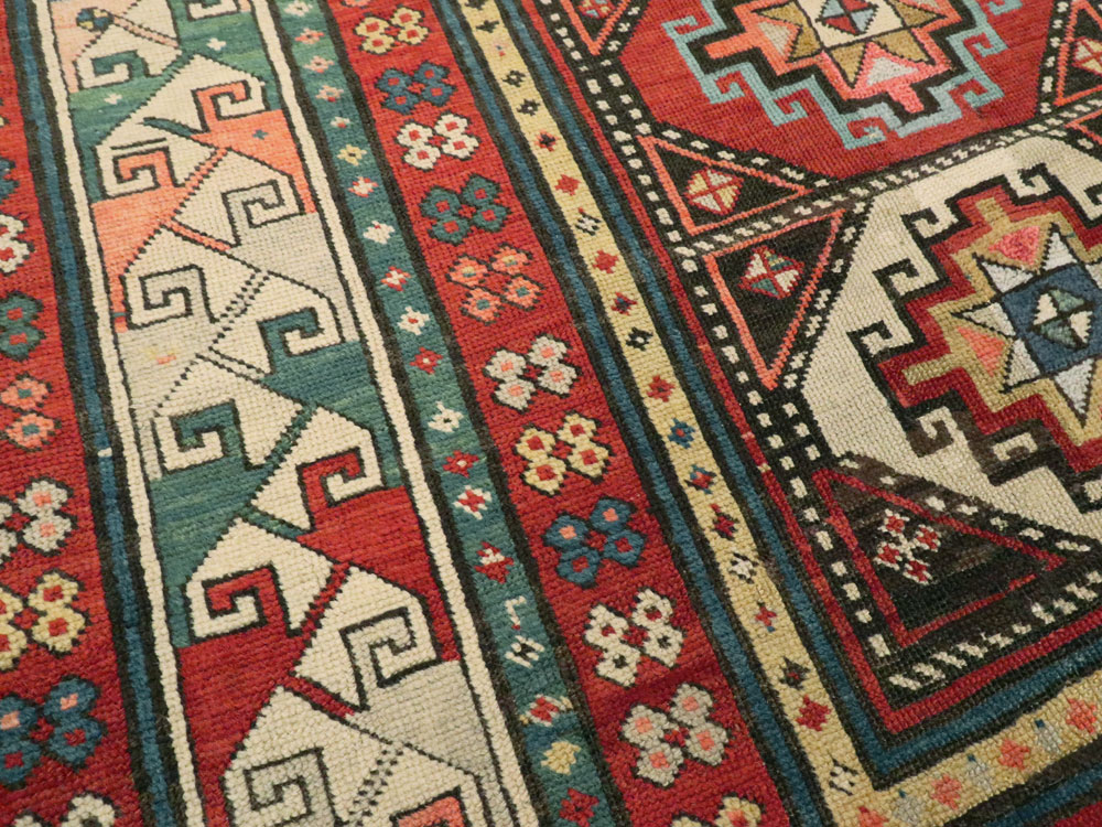 Antique Caucasian Shirvan Rug, No.12955 - Gss