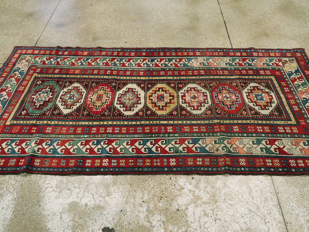 Antique Caucasian Shirvan Rug, No.12955 - Gss