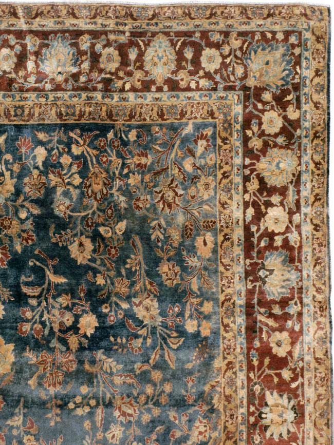 Vintage Persian Lavar Kerman Rug, No.13003 - Gss