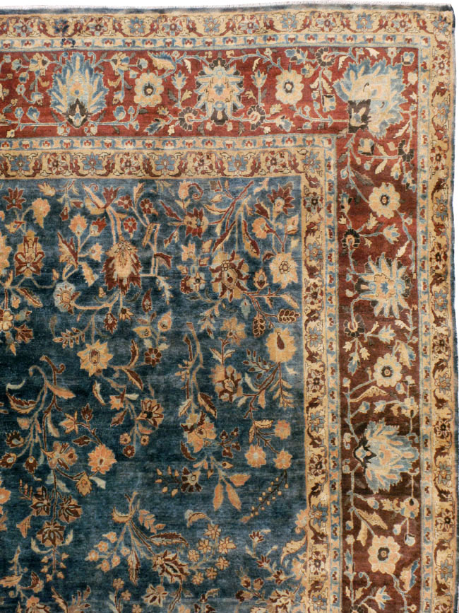 Vintage Persian Lavar Kerman Rug, No.13003 - Gss