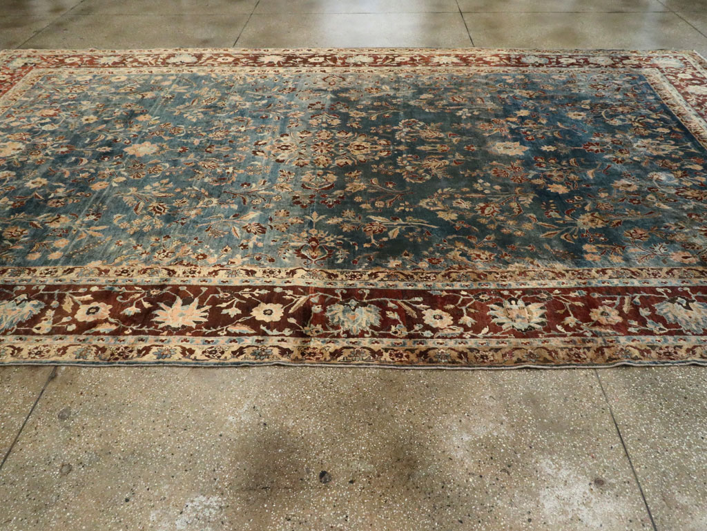 Vintage Persian Lavar Kerman Rug, No.13003 - Gss