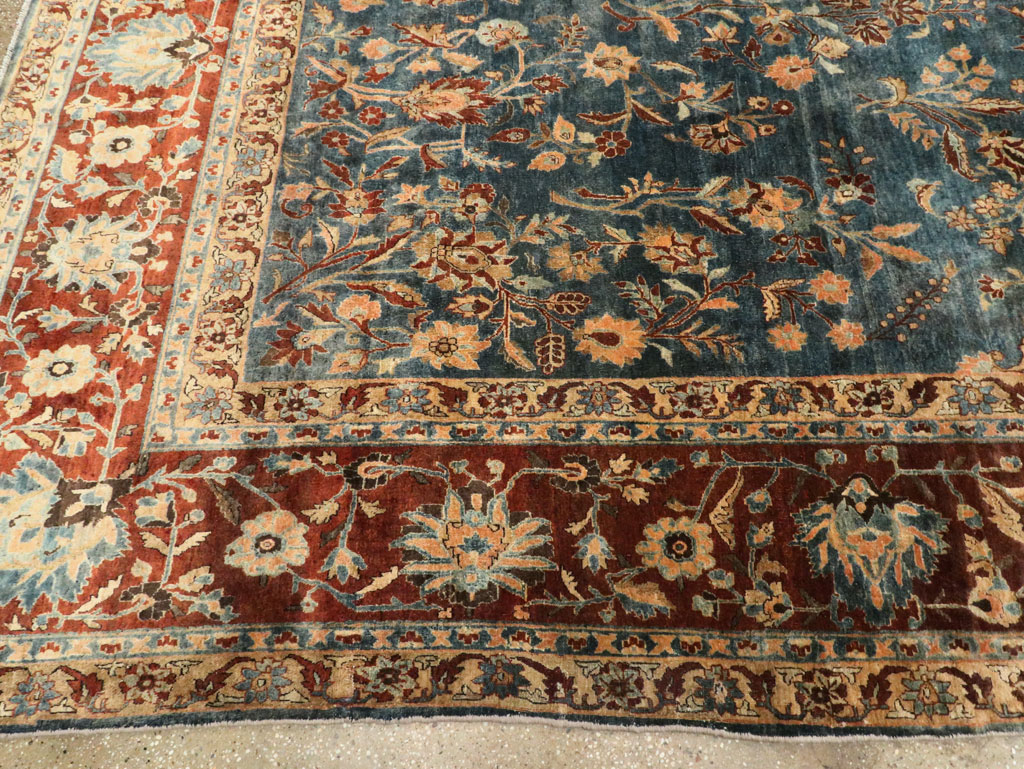 Vintage Persian Lavar Kerman Rug, No.13003 - Gss