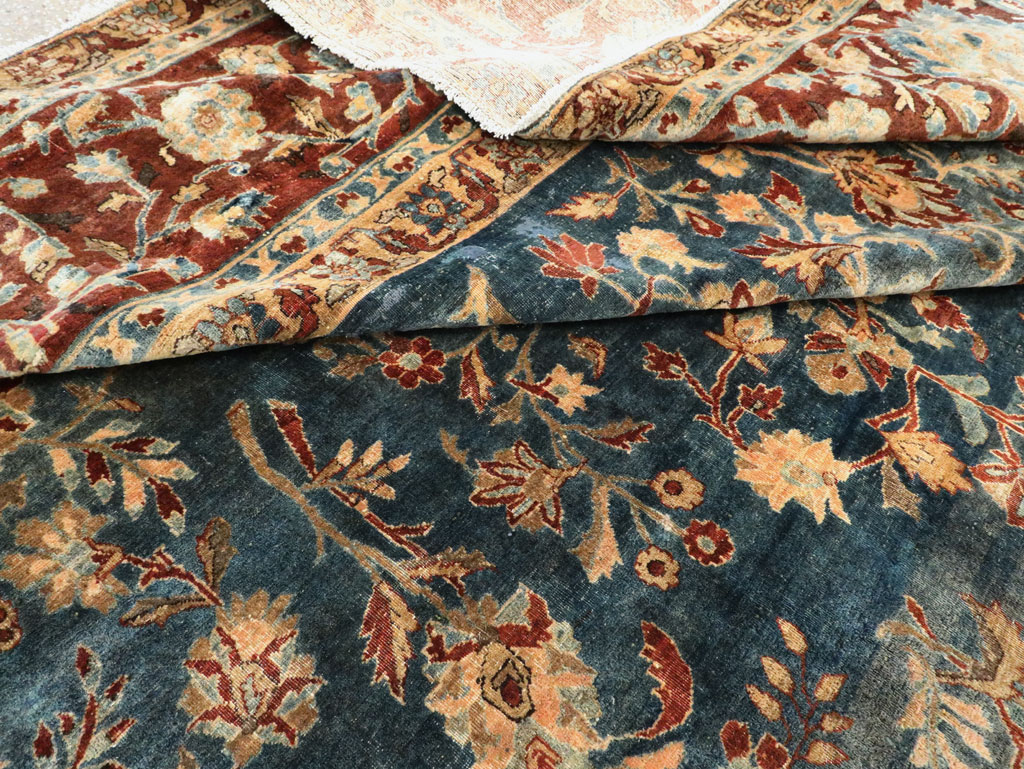 Vintage Persian Lavar Kerman Rug, No.13003 - Gss