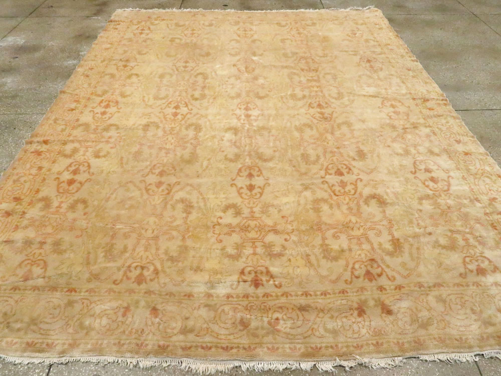 Antique Spanish Cuenca Rug, No.13012 - Gss