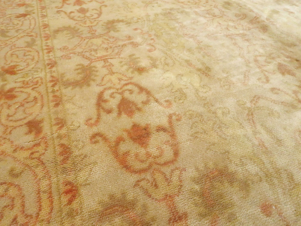 Antique Spanish Cuenca Rug, No.13012 - Gss