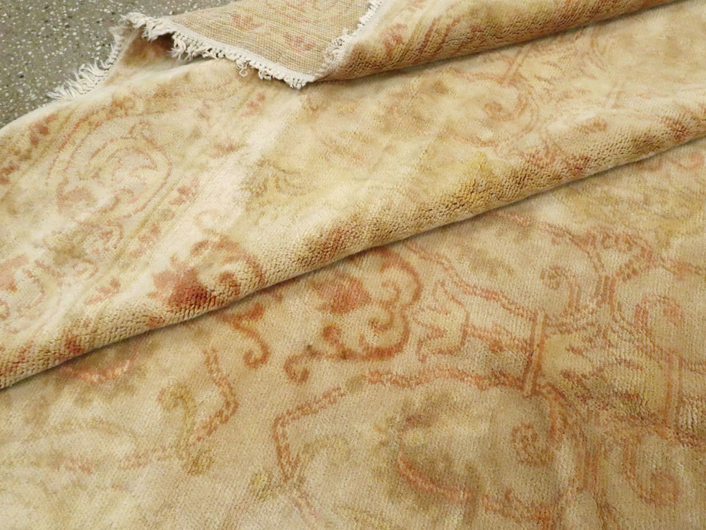 Antique Spanish Cuenca Rug, No.13012 - Gss