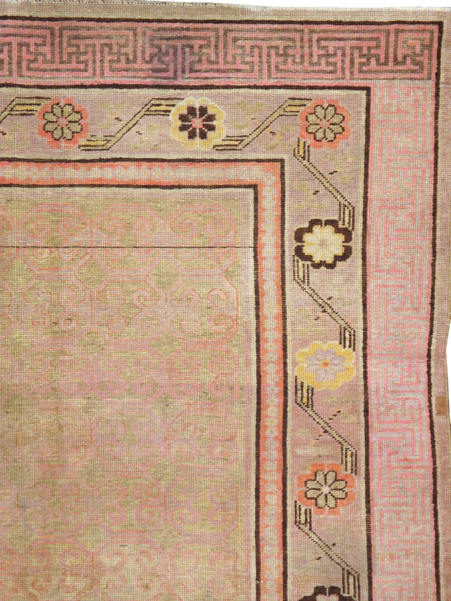 Antique East Turkestan Khotan Gallery Rug, No.13066 - Gss