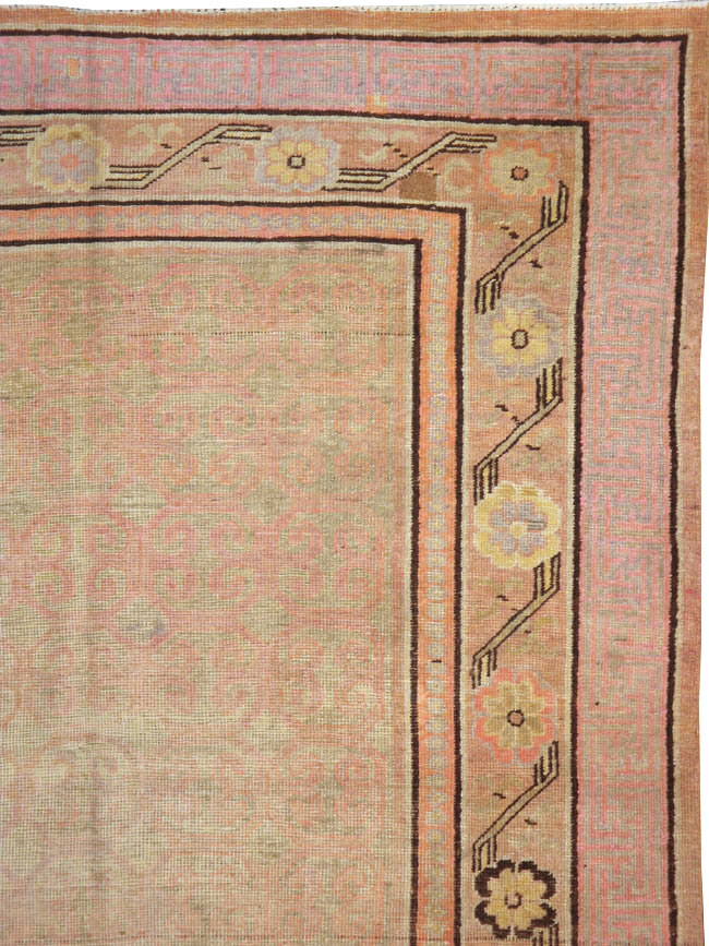 Antique East Turkestan Khotan Gallery Rug, No.13066 - Gss