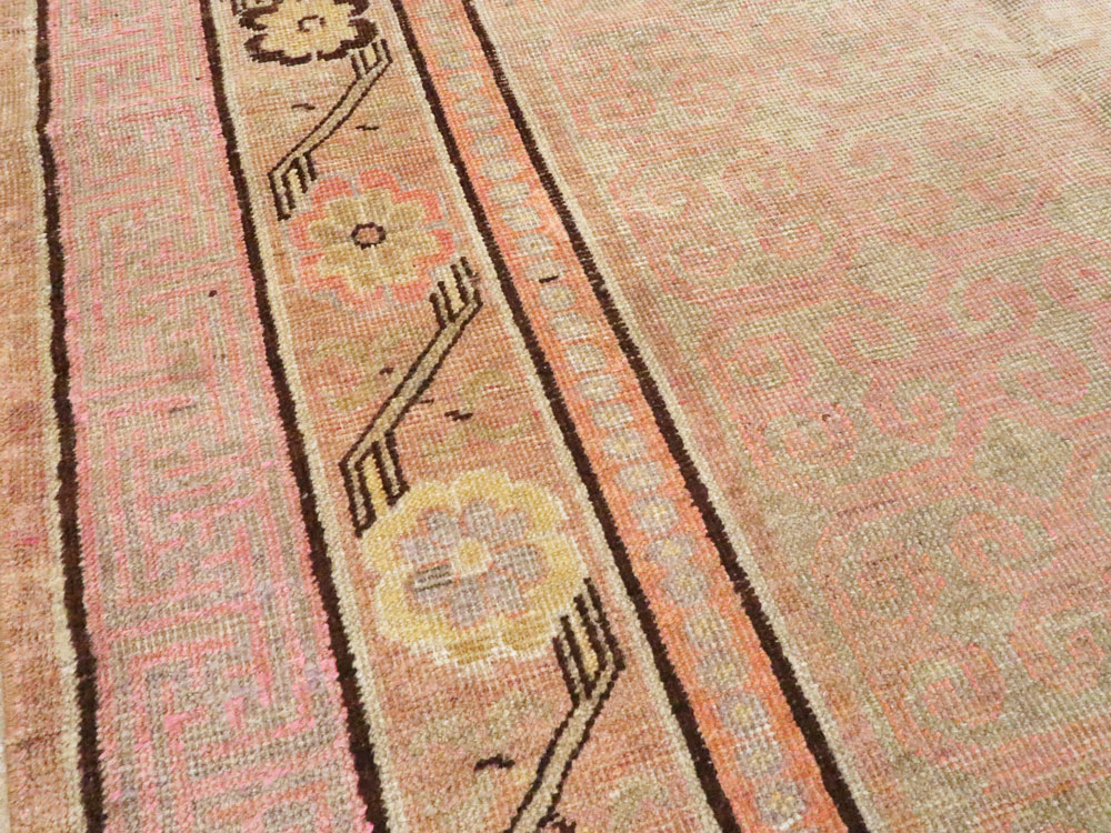 Antique East Turkestan Khotan Gallery Rug, No.13066 - Gss