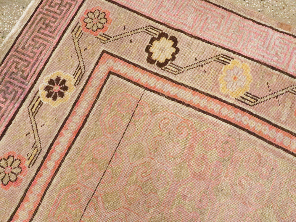 Antique East Turkestan Khotan Gallery Rug, No.13066 - Gss