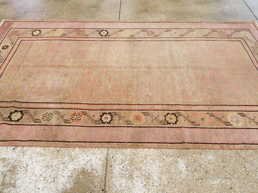 Antique East Turkestan Khotan Gallery Rug, No.13066 - Gss