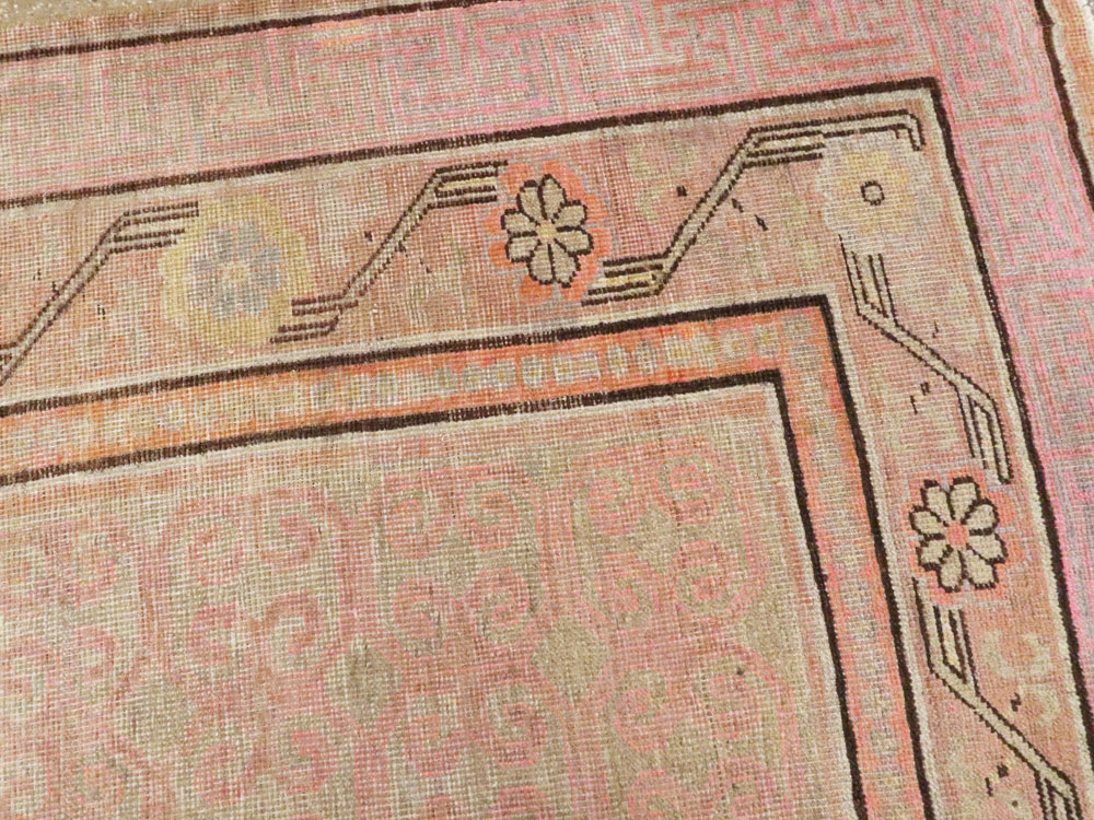 Antique East Turkestan Khotan Gallery Rug, No.13066 - Gss