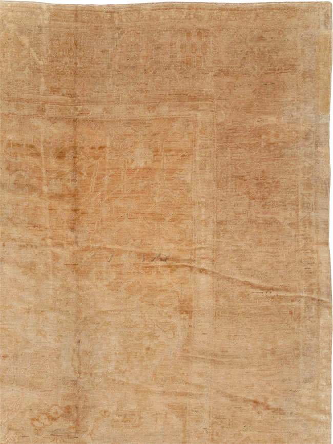 Antique Turkish Oushak Rug, No.13083 - Gss