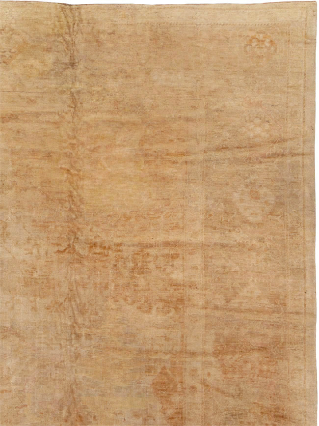 Antique Turkish Oushak Rug, No.13083 - Gss