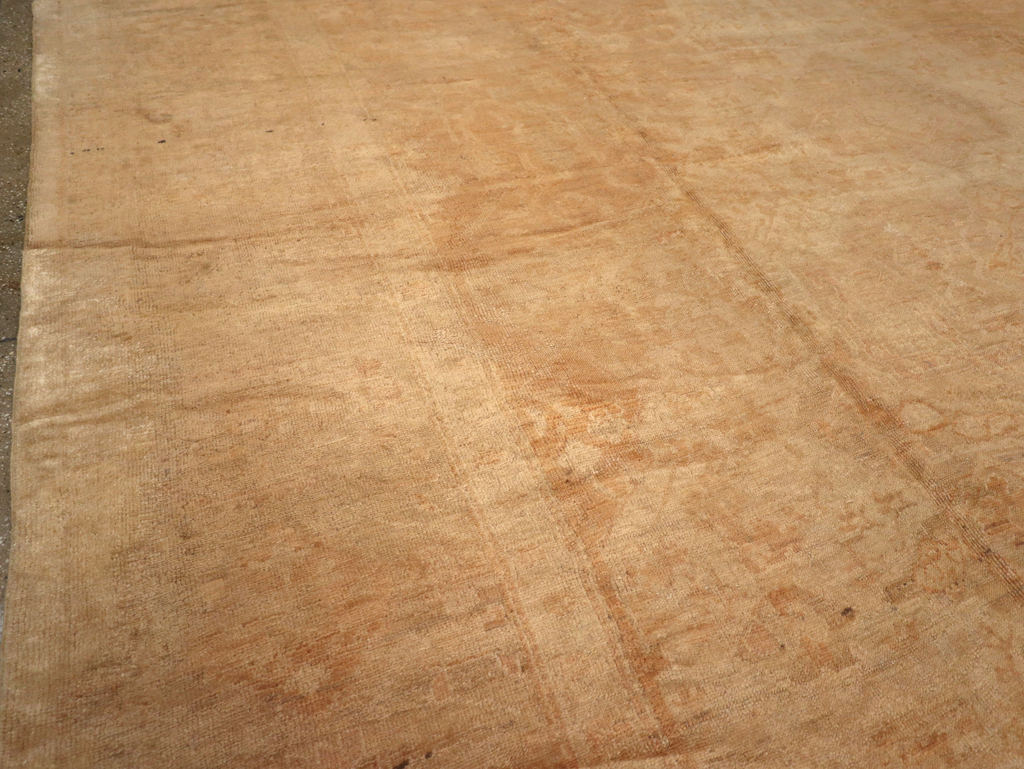 Antique Turkish Oushak Rug, No.13083 - Gss