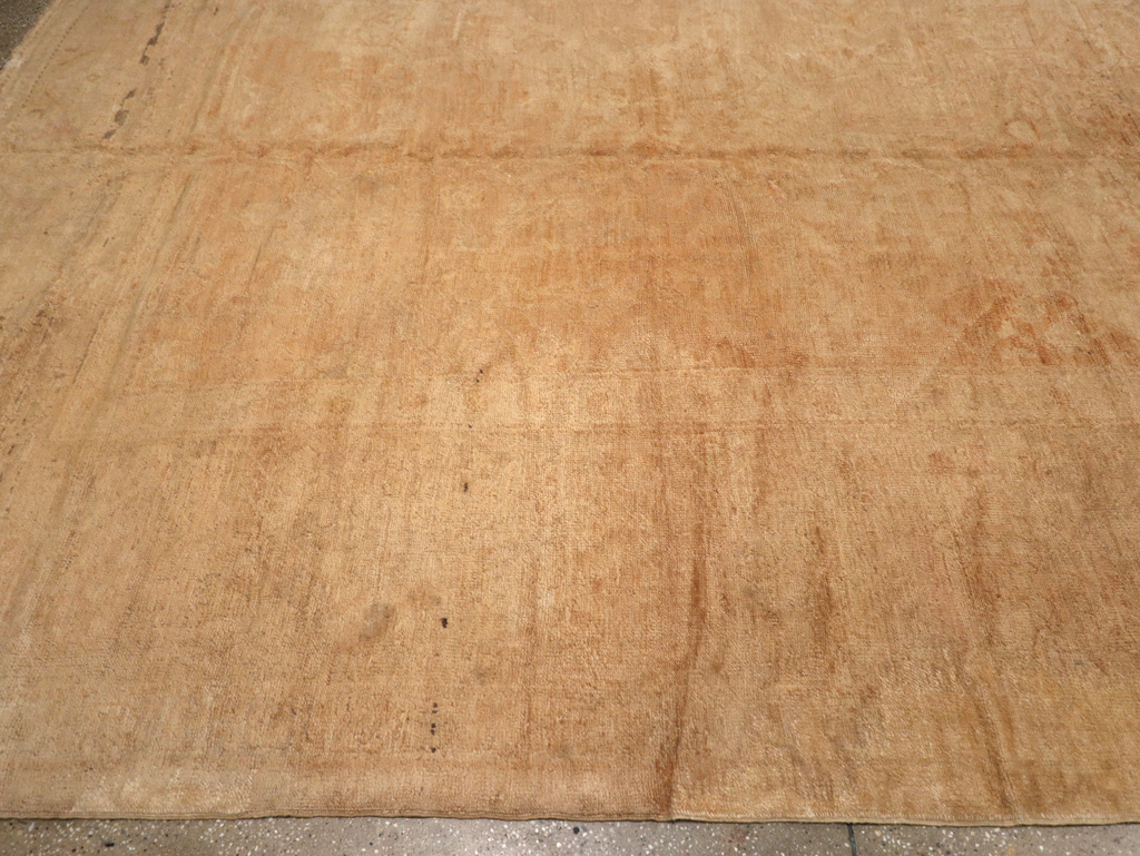 Antique Turkish Oushak Rug, No.13083 - Gss