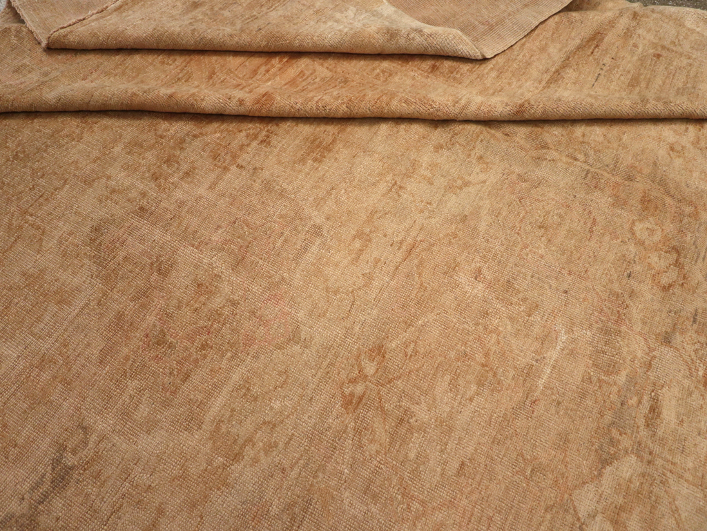 Antique Turkish Oushak Rug, No.13083 - Gss