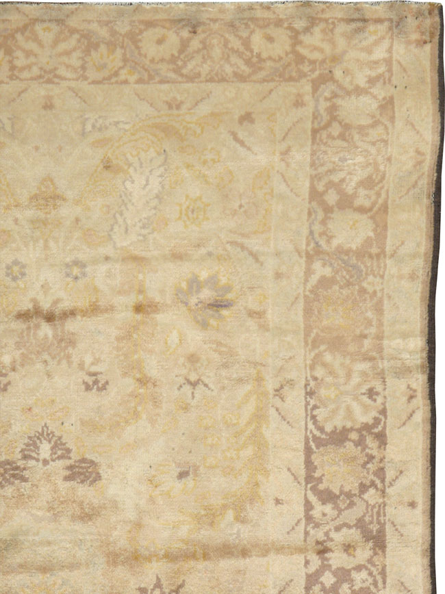 Antique Turkish Oushak Rug, No.13121 - Gss