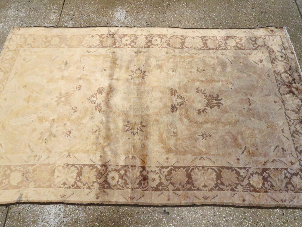 Antique Turkish Oushak Rug, No.13121 - Gss