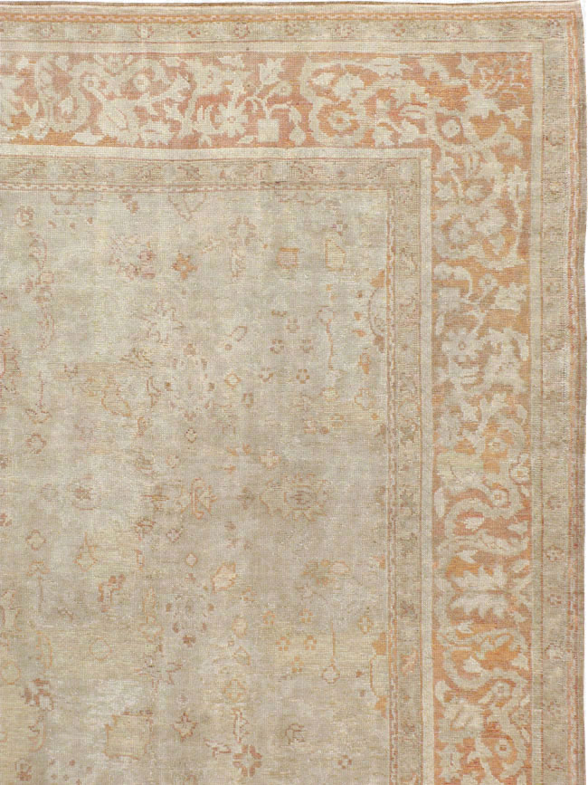 Antique Turkish Ghiordes Long Carpet, No.13122 - Gss