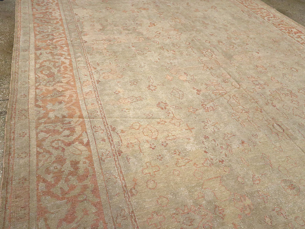 Antique Turkish Ghiordes Long Carpet, No.13122 - Gss