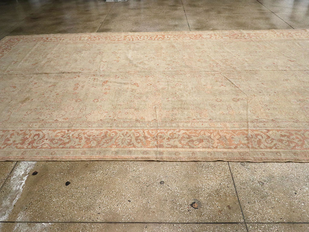 Antique Turkish Ghiordes Long Carpet, No.13122 - Gss