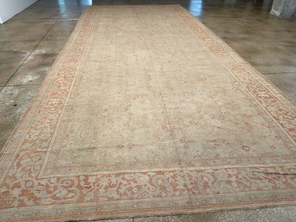 Antique Turkish Ghiordes Long Carpet, No.13122 - Gss