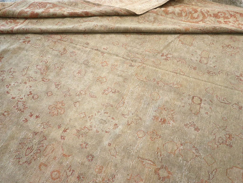 Antique Turkish Ghiordes Long Carpet, No.13122 - Gss