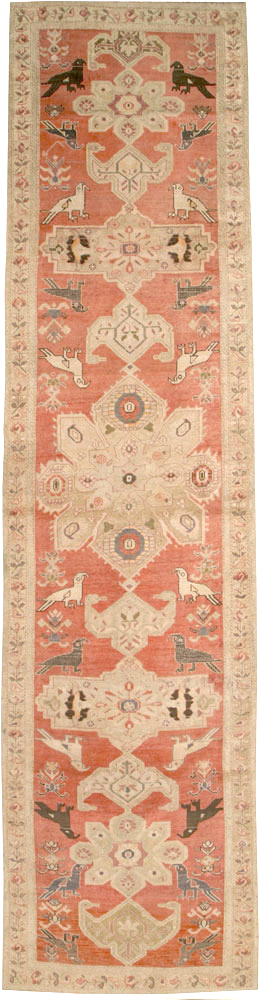 Antique Caucasian Karabagh Runner, No.13126 - Gss