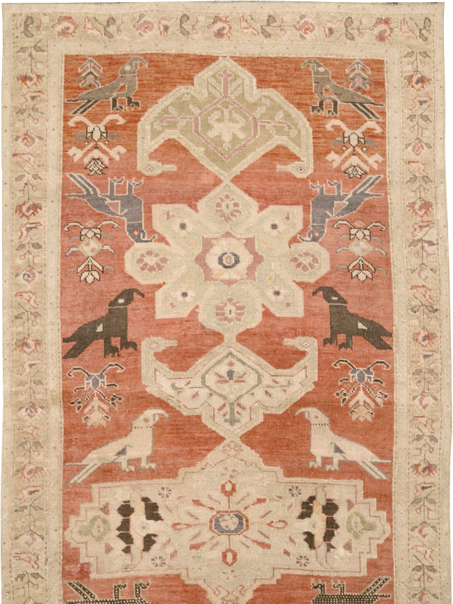 Antique Caucasian Karabagh Runner, No.13126 - Gss